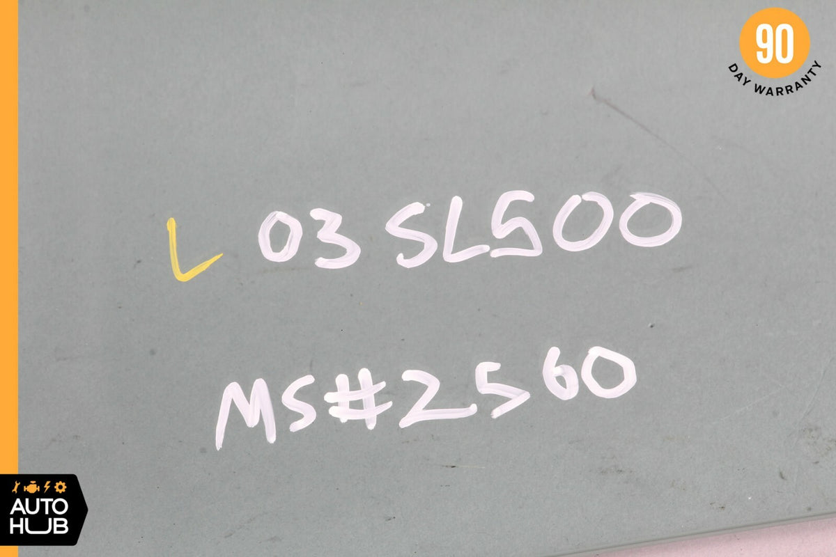 03-12 Mercedes R230 SL500 SL55 Front Left Driver Side Door Window Glass OEM - photo 12