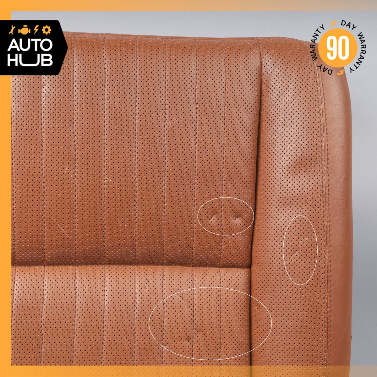 07-09 Mercedes W221 S600 Rear Left Side Bottom Lower Seat Cushion Designo OEM - photo 5