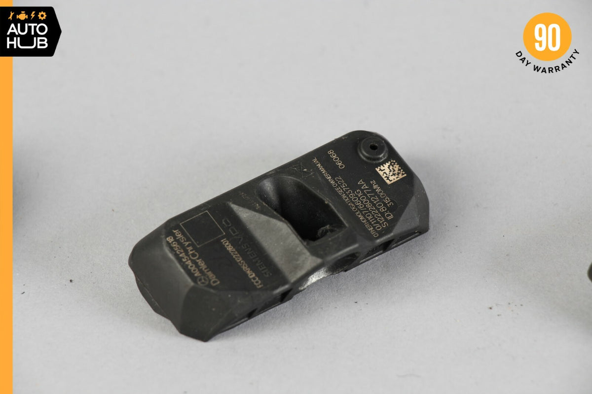 06-11 Mercedes W221 S550 E350 TPMS Tire Pressure Sensor Sensors Set 315 Mhz OEM - photo 4
