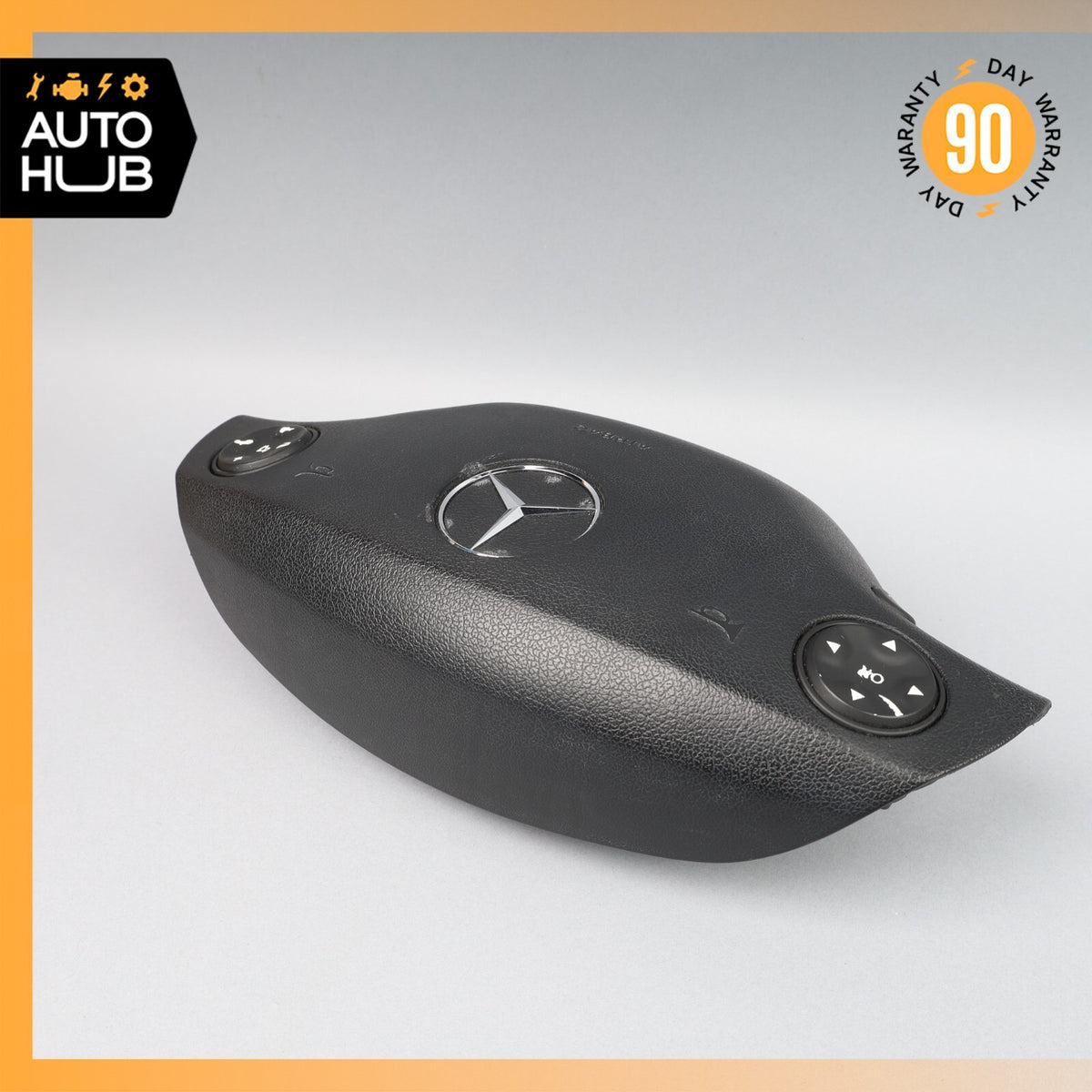 07-10 Mercedes W221 S63 AMG S400 CL550 Steering Wheel Airbag Air Bag Black OEM - photo 7