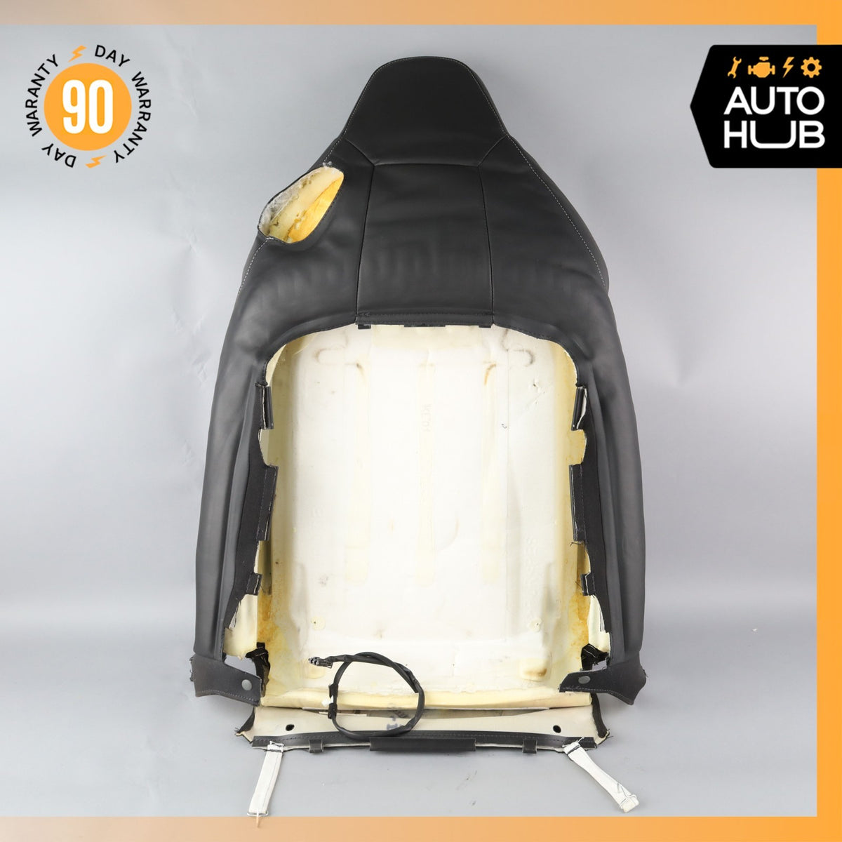 13-17 Audi S5 Convertible Front Left Top Upper Seat Cushion Nappa Black OEM - photo 10