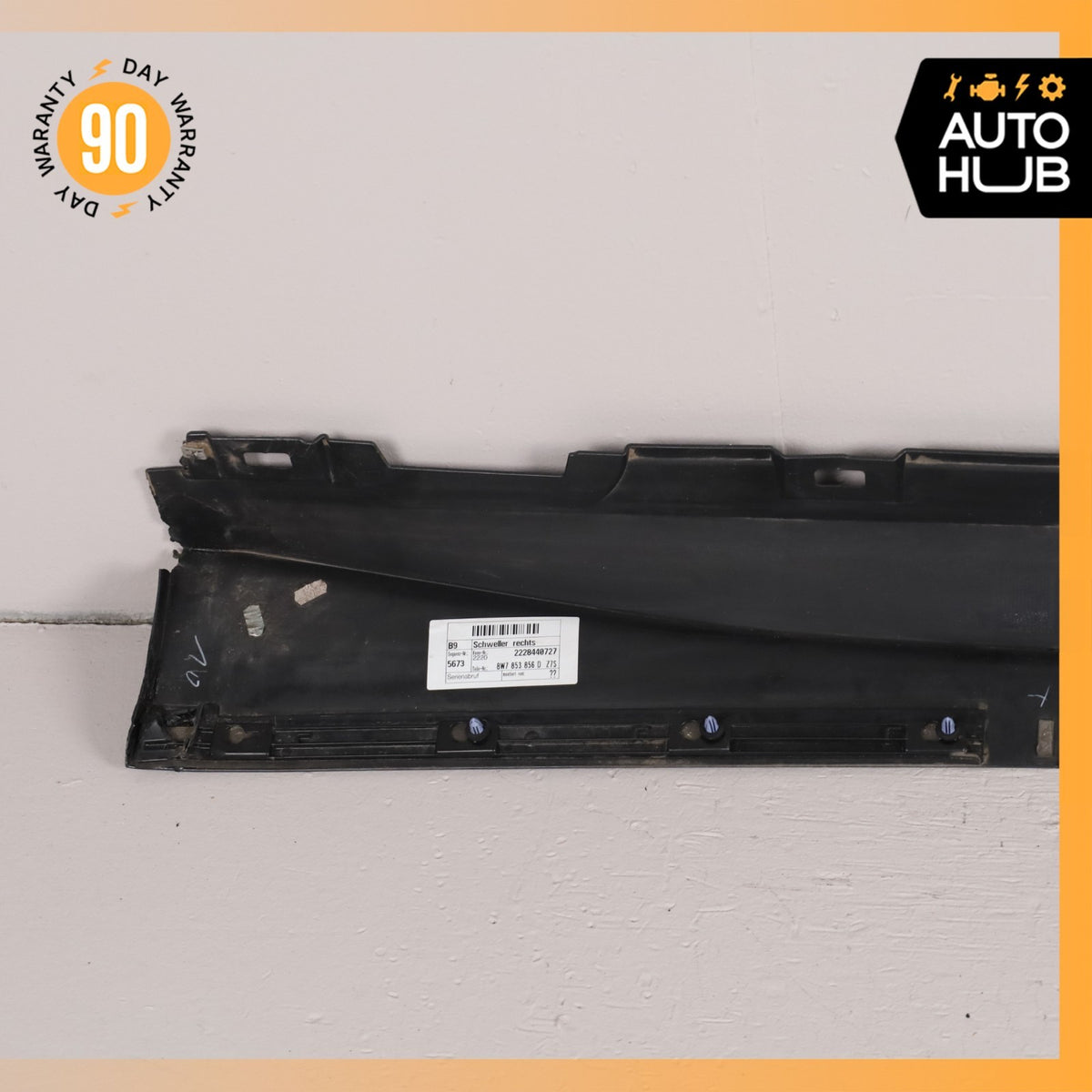 20-24 Audi B9 S5 A5 Convertible Right Side Rocker Panel Side Skirt OEM - photo 10