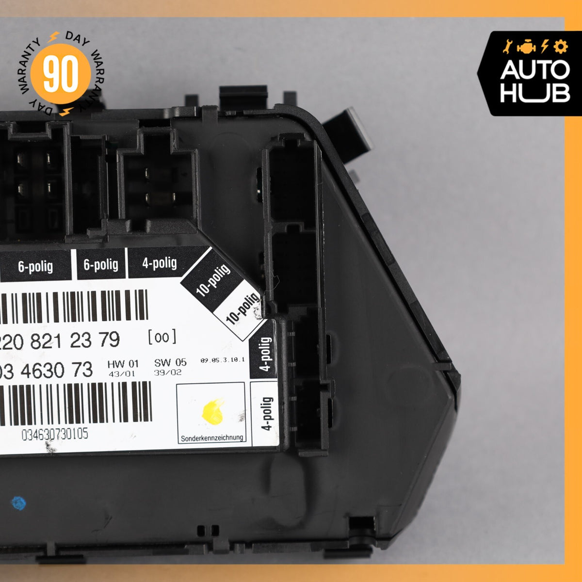 00-06 Mercedes W220 S600 S500 Rear Left Seat Control Switch 2208212379 OEM - photo 7
