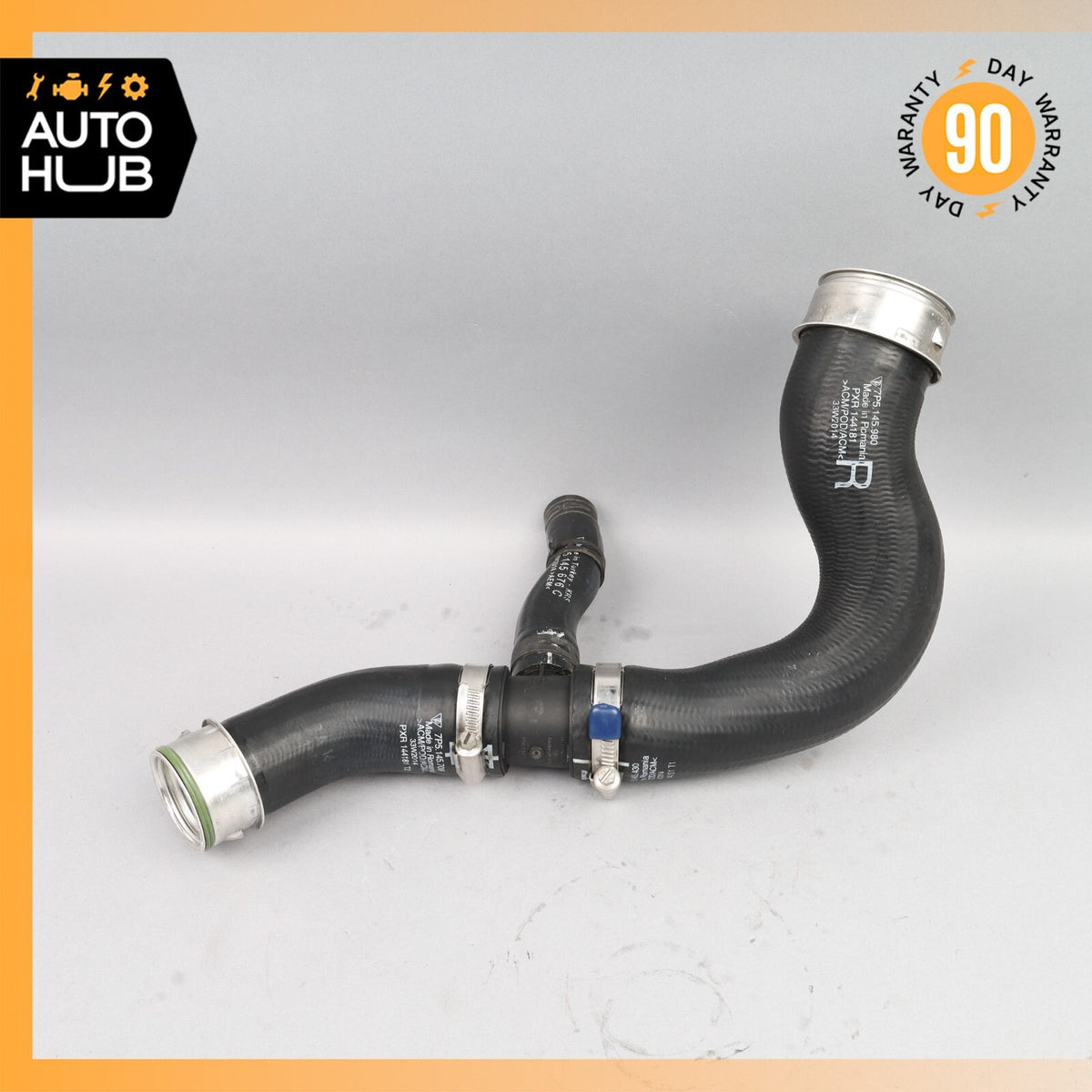 Porsche Cayenne 958 3.6L Radiator Intercooler Coolant Hose Set OEM - photo 4