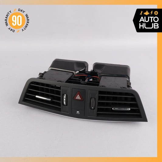 10-13 Mercedes W207 E550 E550 Center Dash Hazard A/C AC Air Vent Black OEM - photo 1