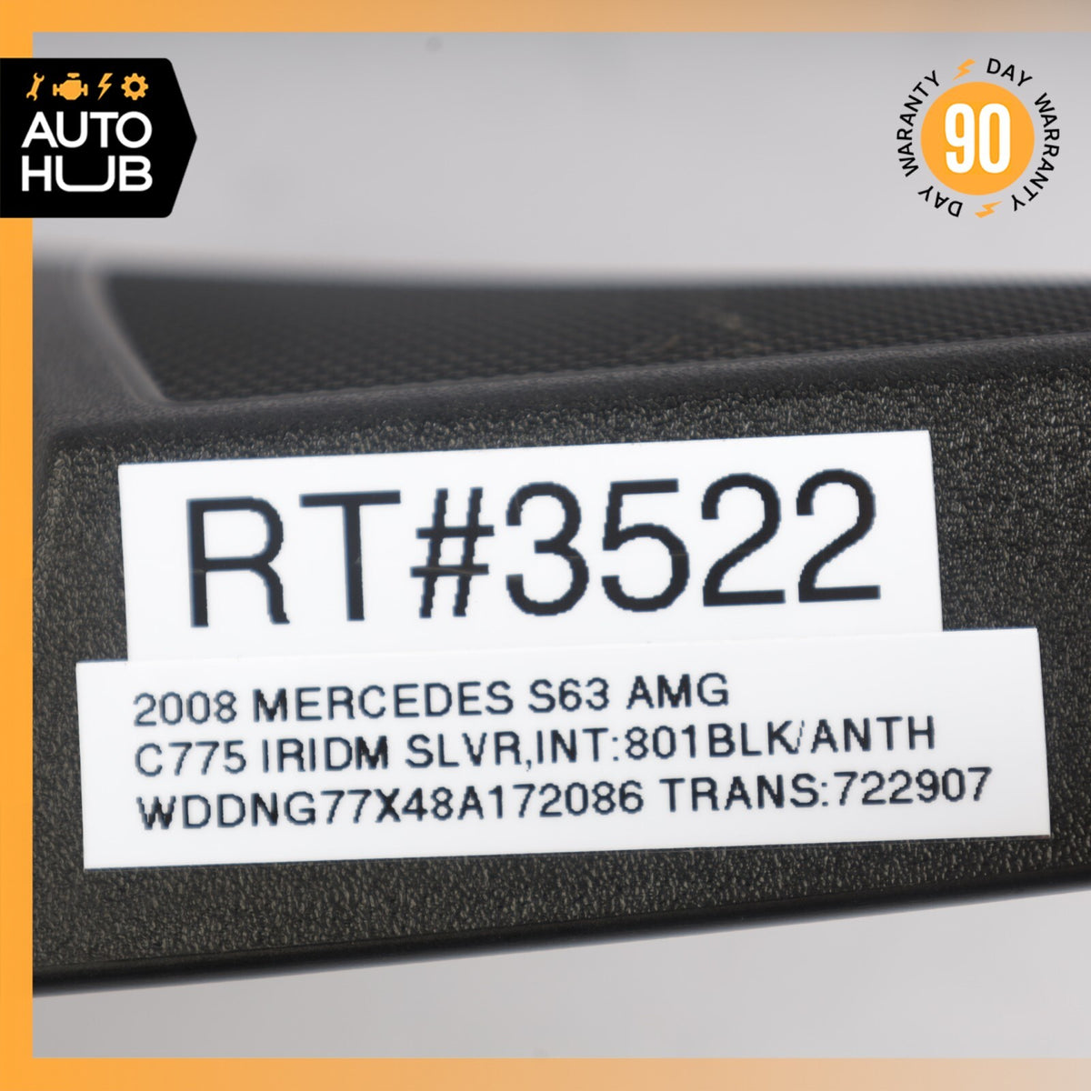 07-13 Mercedes W221 S63 S350 Door Corner Speaker Right Passenger Side Black OEM - photo 11