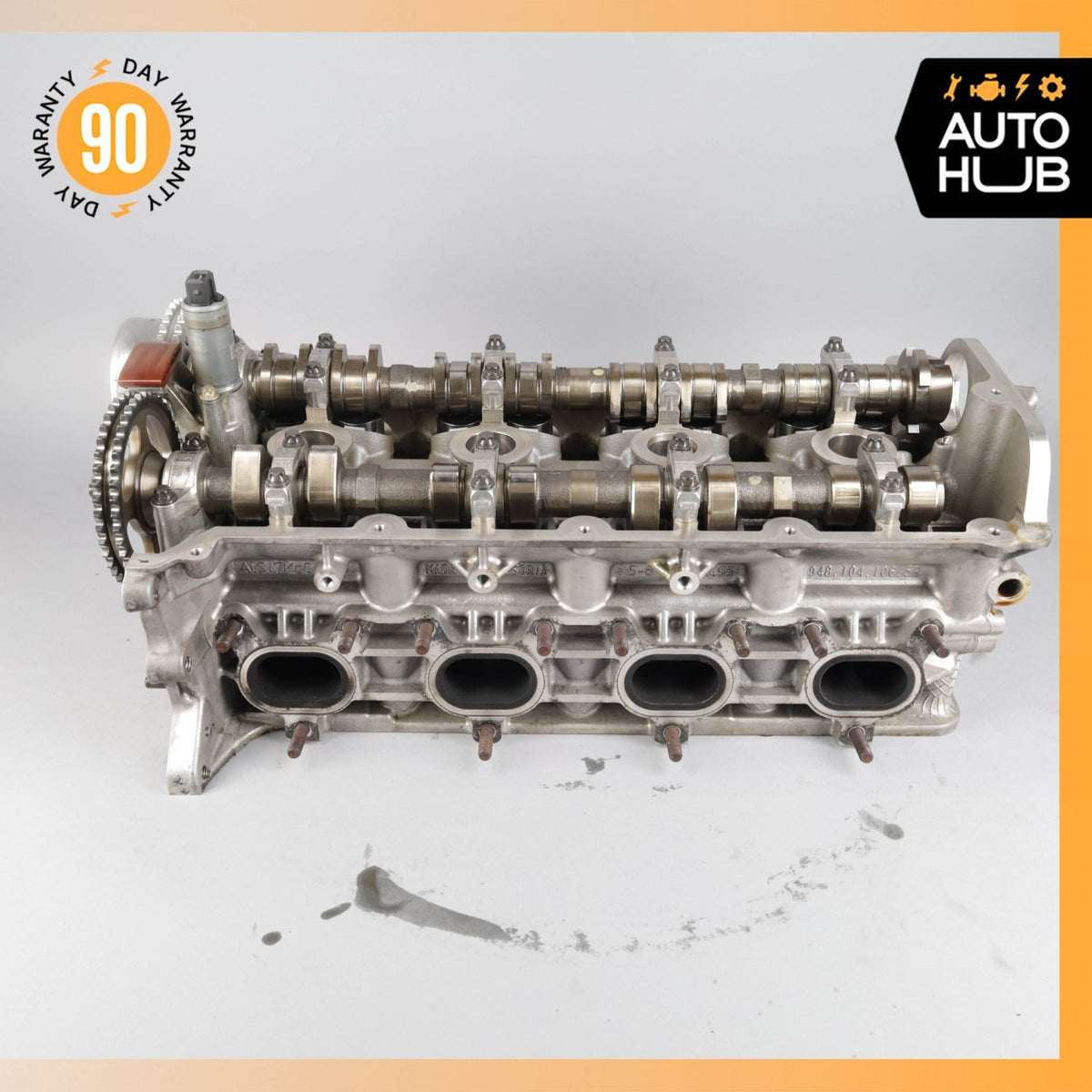 10-18 Porsche Cayenne 958 Panamera 970 Turbo 4.8L Left Side Cylinder Head OEM - photo 12
