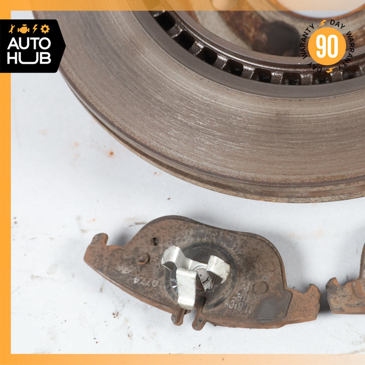 08-17 Mercedes W207 E350 E400 C350 Rear Brake Rotor Left and Right Set OEM - photo 19