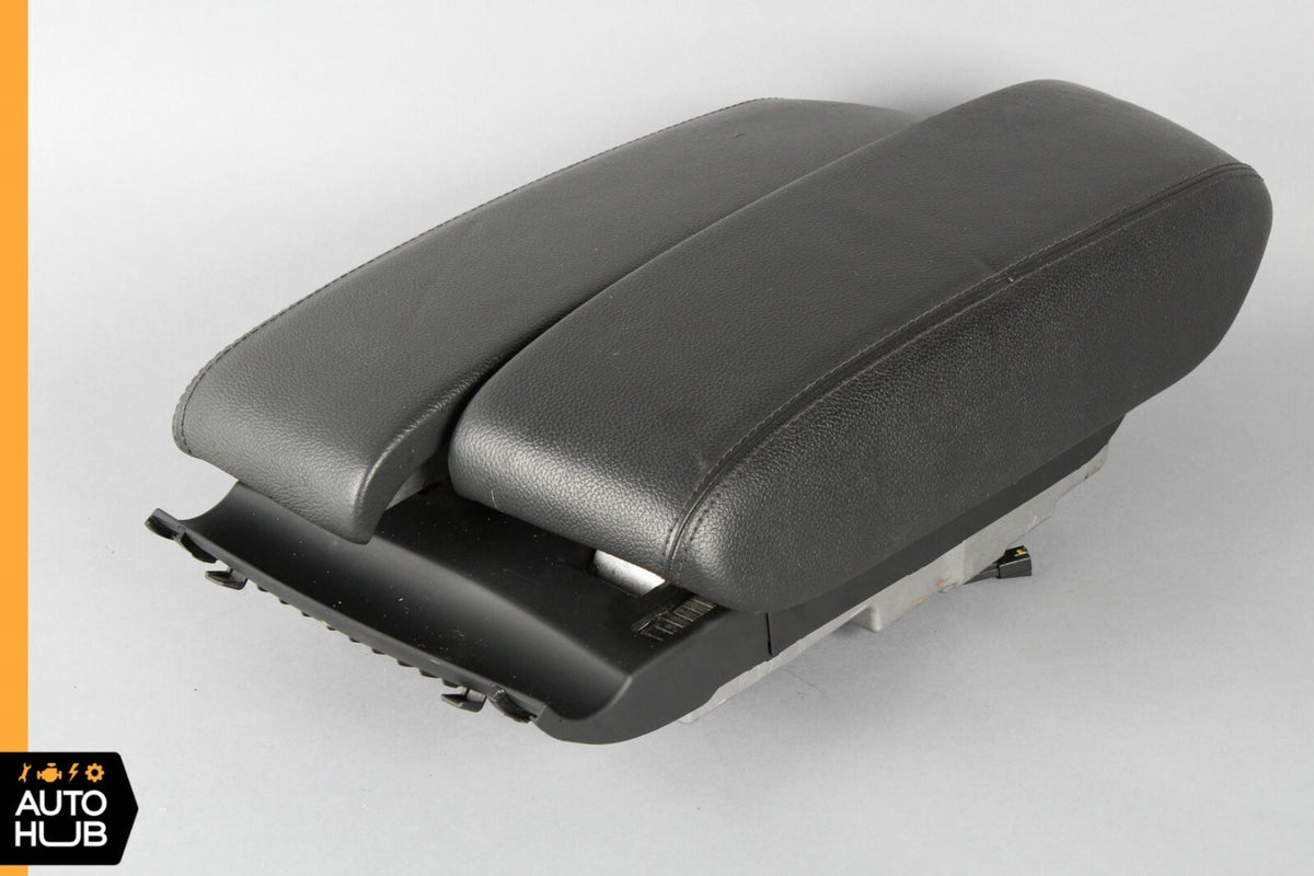 11-17 Audi D4 A8 A8L Center Console Arm Rest Armrest Storage Black OEM - photo 4