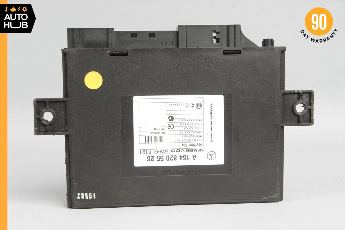 06-12 Mercedes W164 ML500 GL550 ML350 Keyless Go Control Module 1648205526 OEM - photo 2