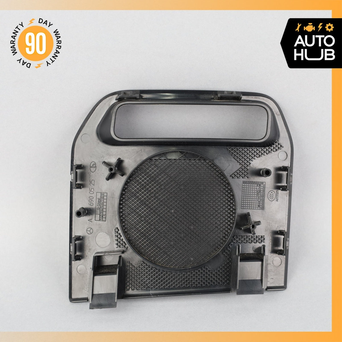 12-20 Mercedes R172 SLK250 SLC300 Rear Left B-Pillar Speaker Cover Black OEM - photo 4