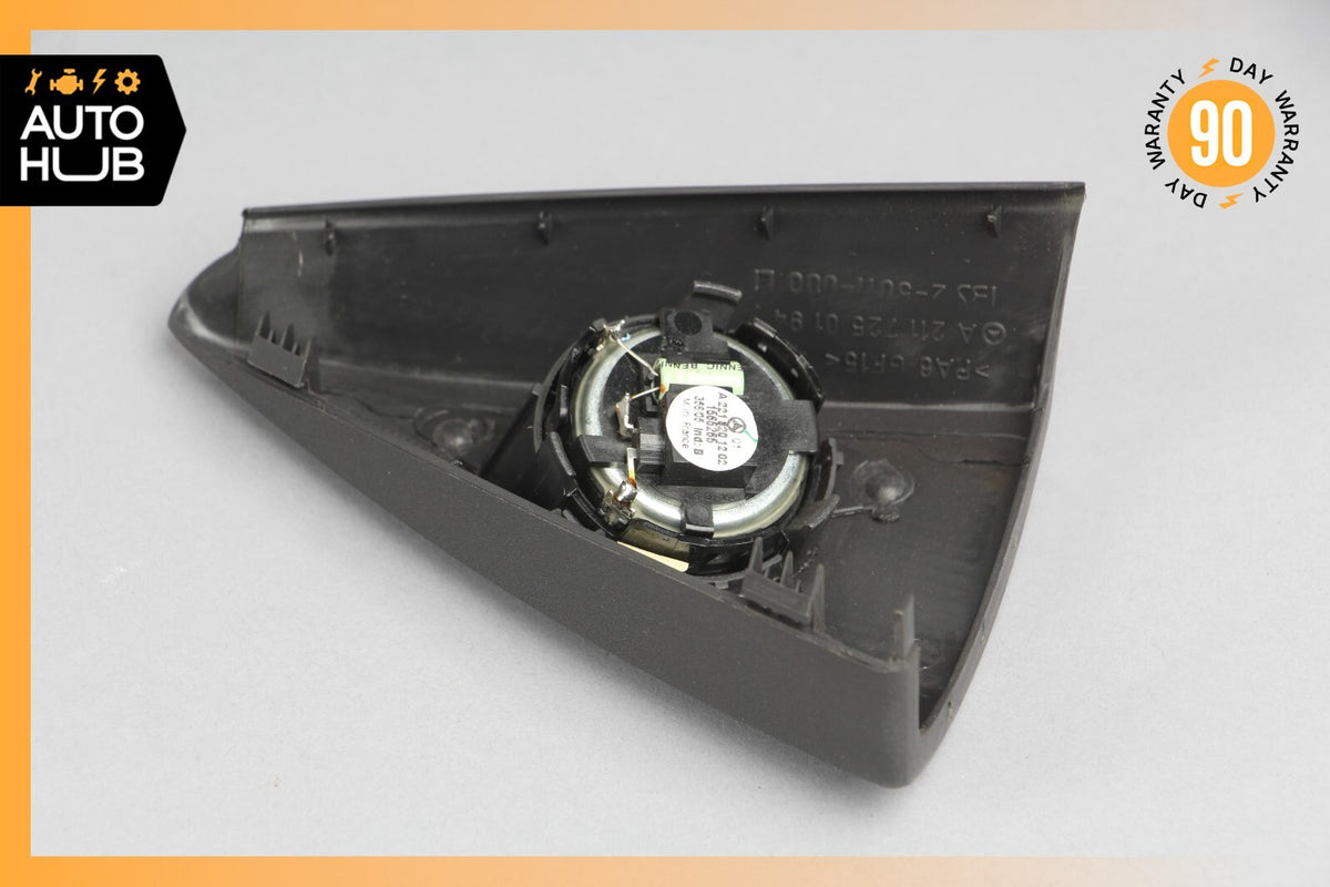 03-06 Mercedes W211 E350 E55 Tweeter Speaker Cover Left Driver Side Black OEM - photo 7