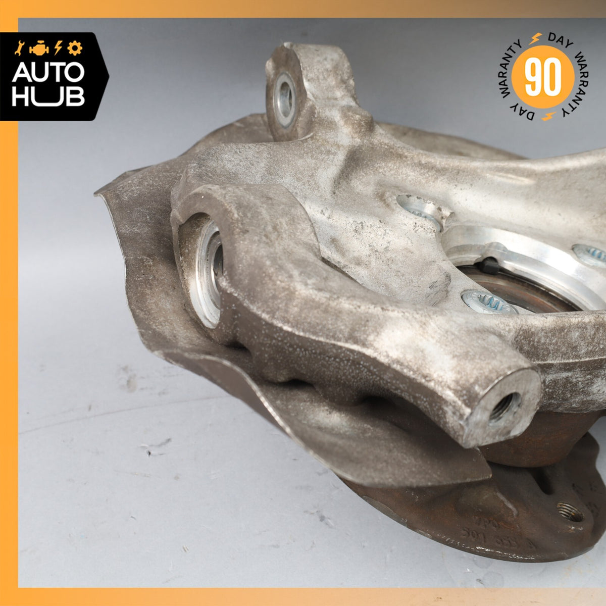11-18 Porsche Cayenne 958 Front Left Driver Side Knuckle Spindle 7P0407245A OEM - photo 12