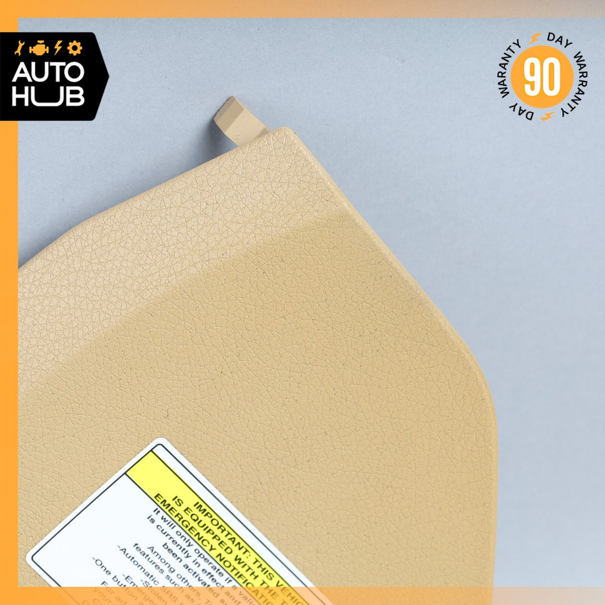 07-09 Mercedes W211 E350 E550 E63 Left Side Dashboard Trim Cover Panel Beige OEM - photo 5
