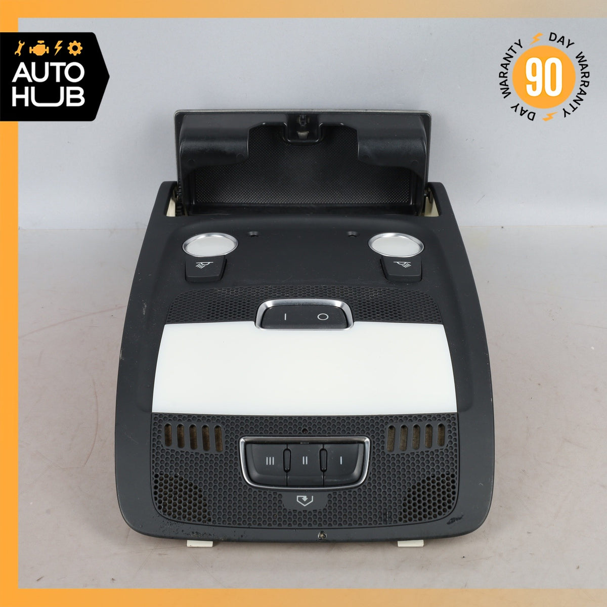 09-12 Audi 8R Q5 Front Roof Console Dome Light Lamp Black OEM - photo 6
