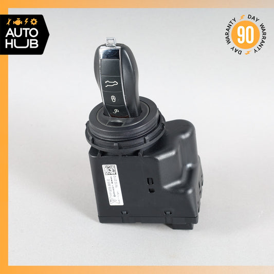 11-18 Porsche Cayenne 958 Start Ignition Switch Module w/ Key 7PP905865E OEM 64k - photo 1