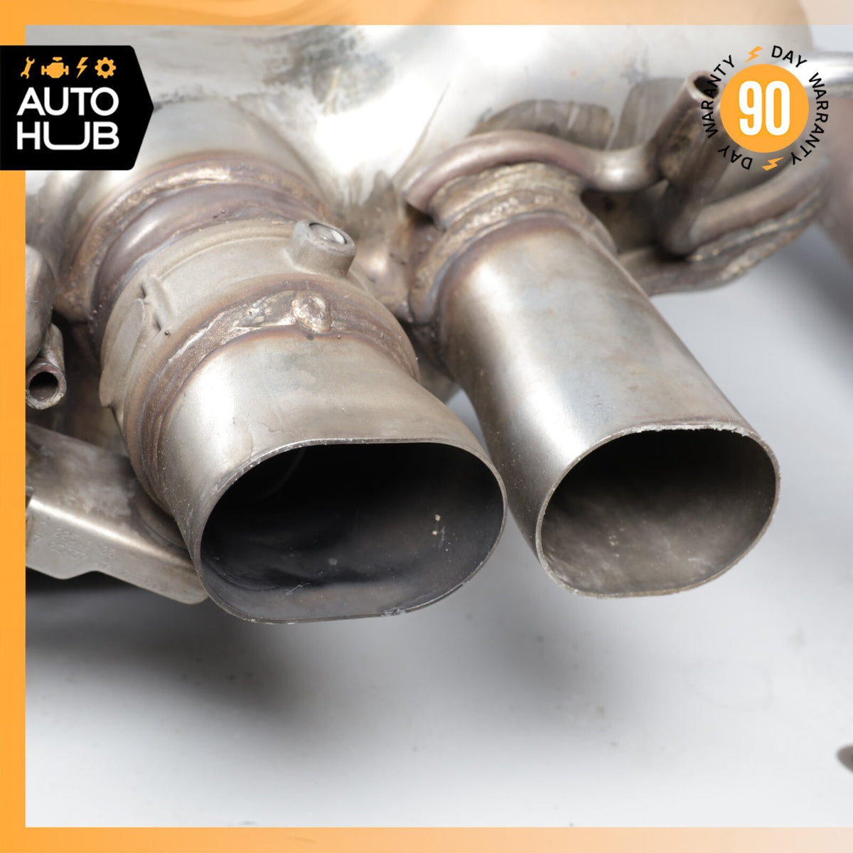 03-12 Bentley Continental GT Exhaust Muffler Mufflers Right & Left Set OEM 36k - photo 11