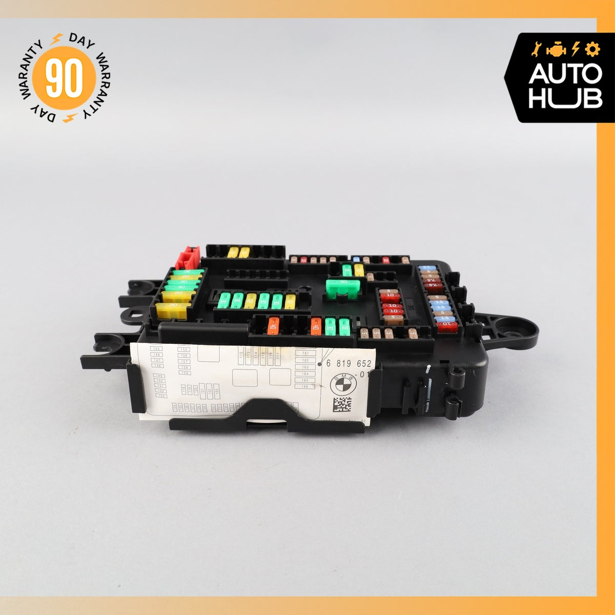 17-19 BMW F15 X5 X6Rear Relay Junction Fusebox Fuse Box 61149259466 OEM - photo 5