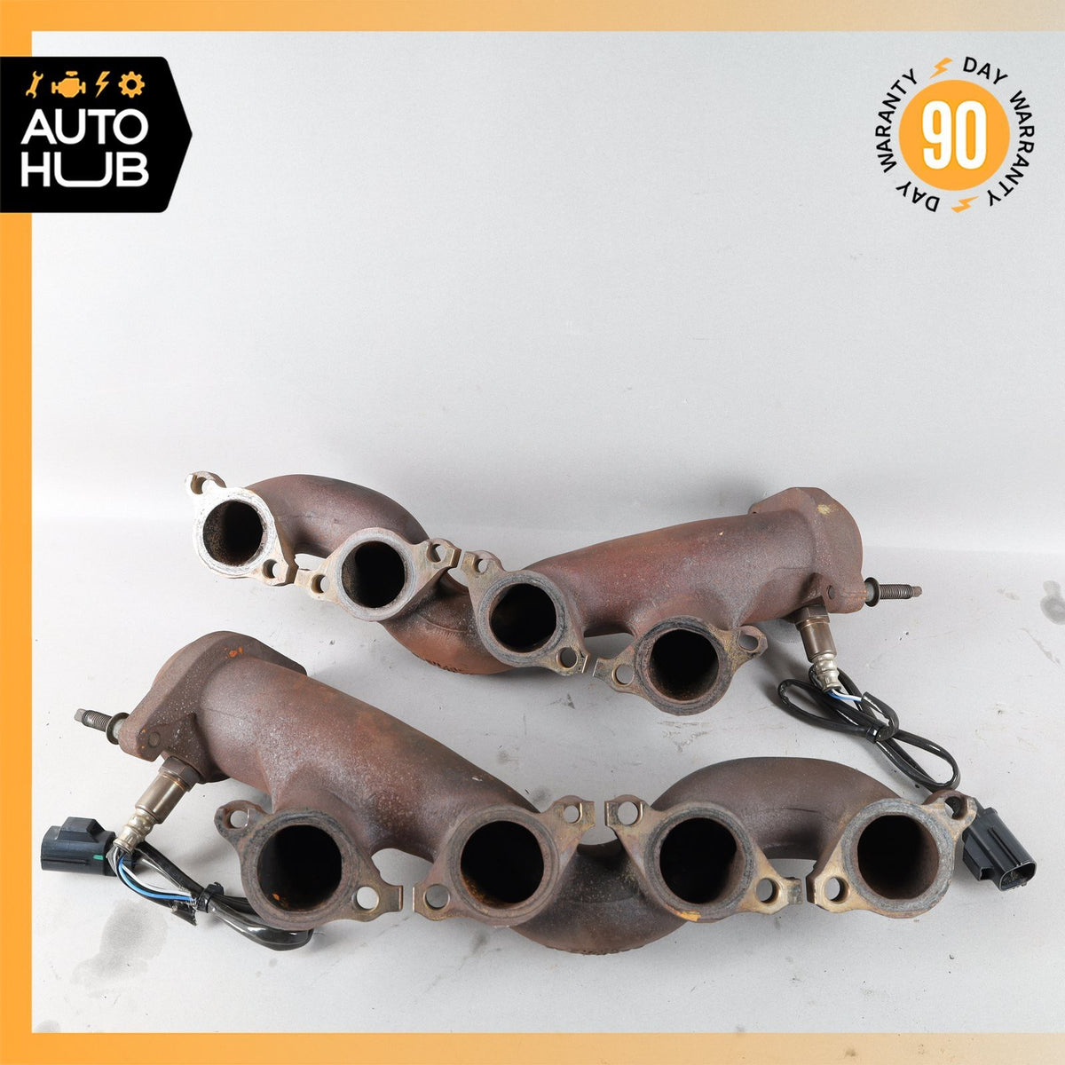 10-24 Jaguar X150 XK XJ XF LR 5.0L AJ133 V8 SC Engine Exhaust Manifold Set OEM - photo 13