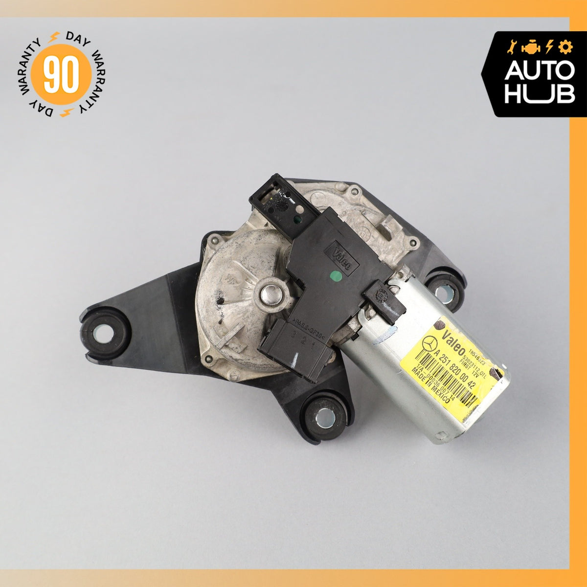 06-19 Mercedes W166 ML350 ML63 AMG R350 Rear Glass Windshield Wiper Motor OEM - photo 2