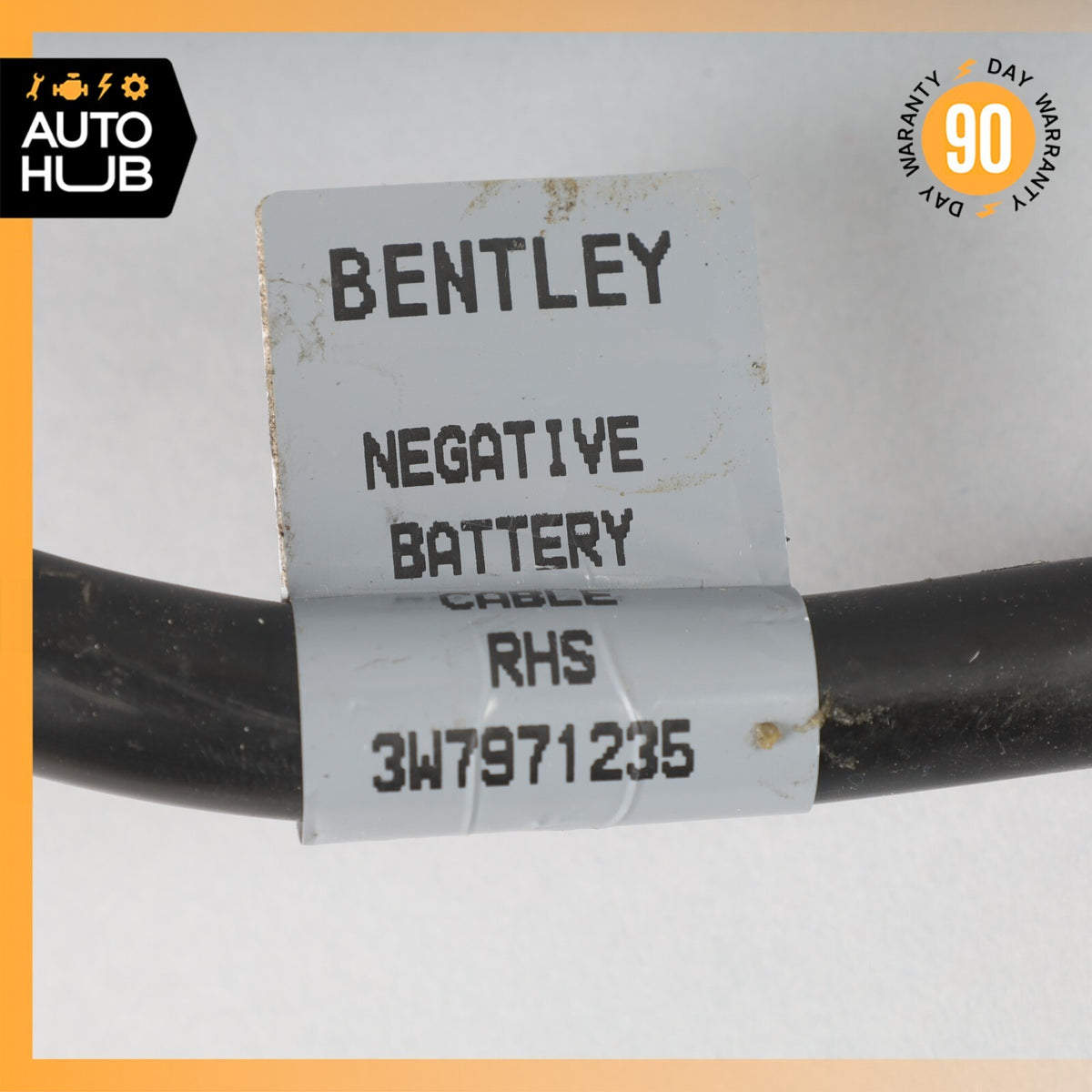 Bentley Continental GTC Negative Battery Cable Harness OEM - photo 8