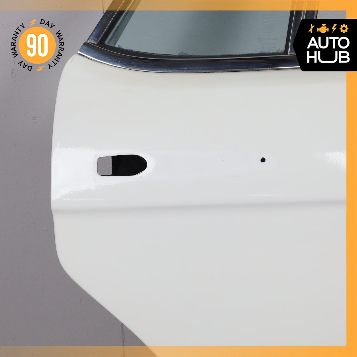 81-91 Rolls Royce Silver Spur Rear Right Side Door Shell White OEM 40k - photo 10