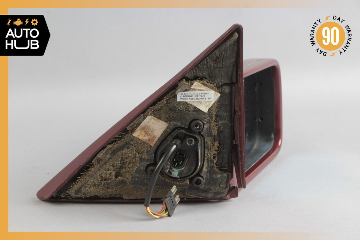 90-96 Mercedes R129 500SL SL320 Side View Door Mirror Right Passenger Side OEM - photo 11
