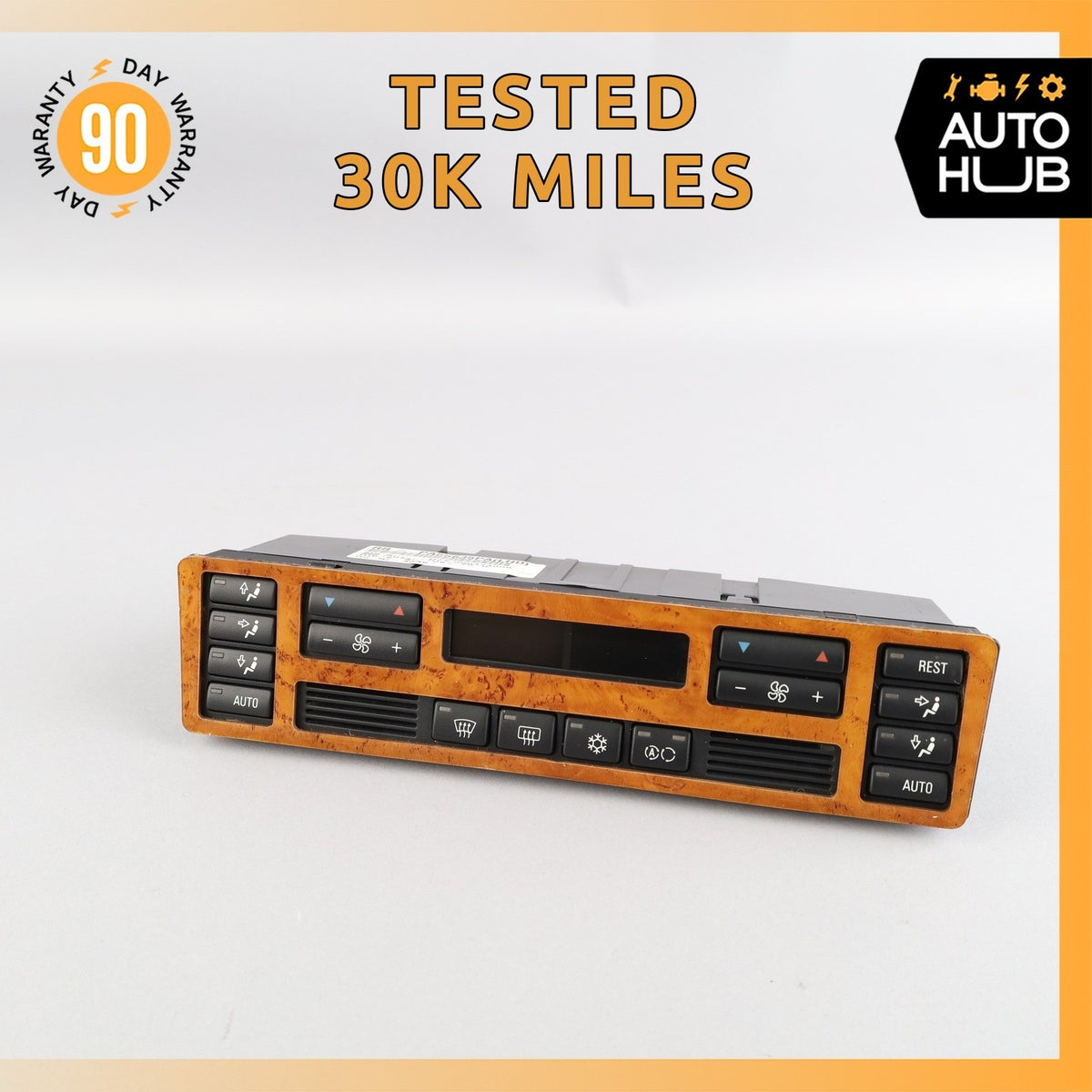 00-04 Bentley Arnage / Rolls Royce Seraph A/C Heater Climate Control Switch OEM - photo 1