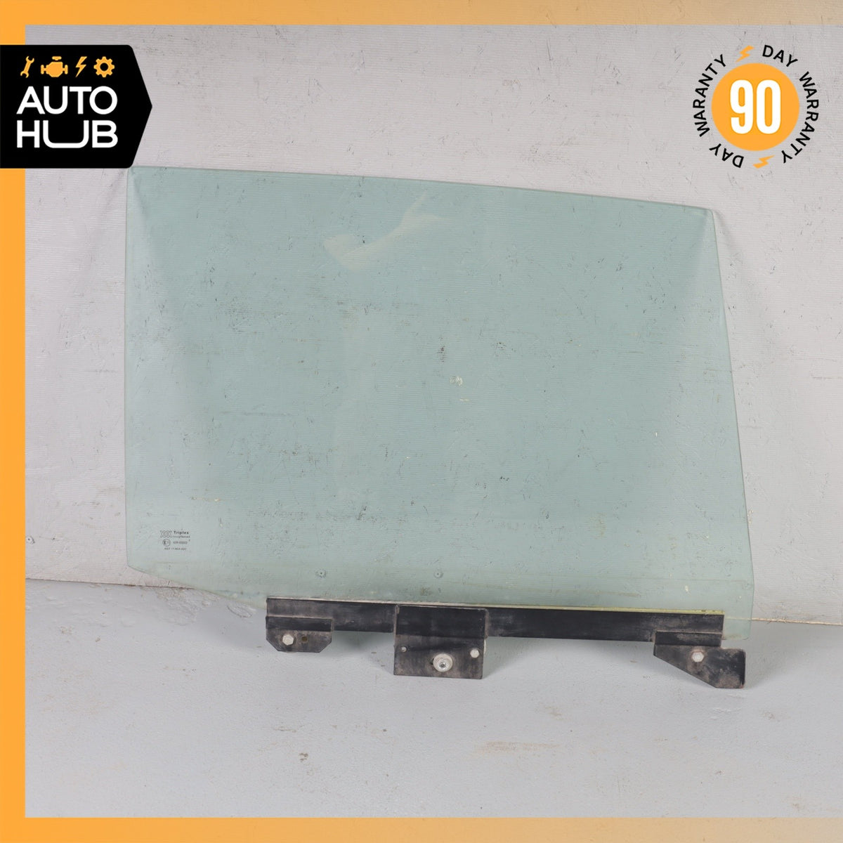 81-95 Bentley Brooklands / RR Silver Spirit Rear Left Side Door Window Glass OEM - photo 1