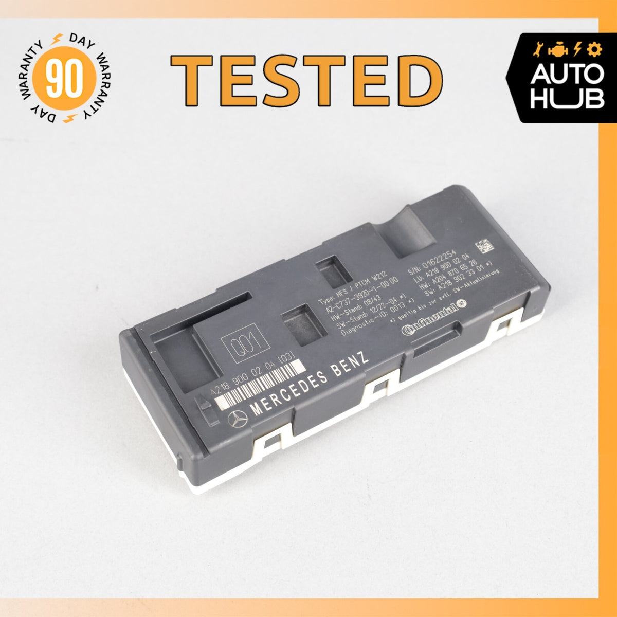 2014 Mercedes W212 E250 Trunk Release Remote Open Close Module Unit OEM - photo 1