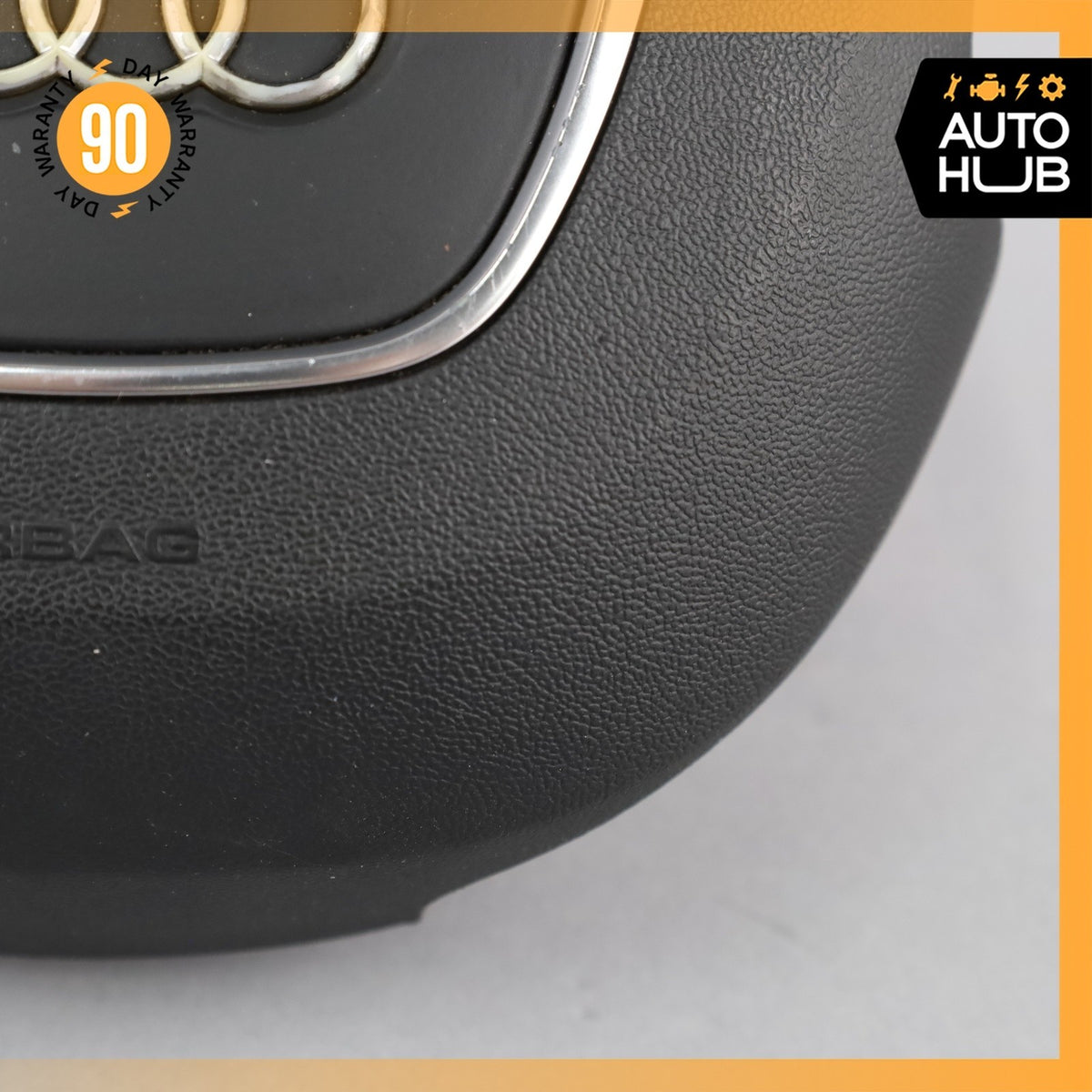 13-17 Audi 8R Q5 SQ5 Steering Wheel Airbag Air Bag Black 8R0880201L OEM - photo 6