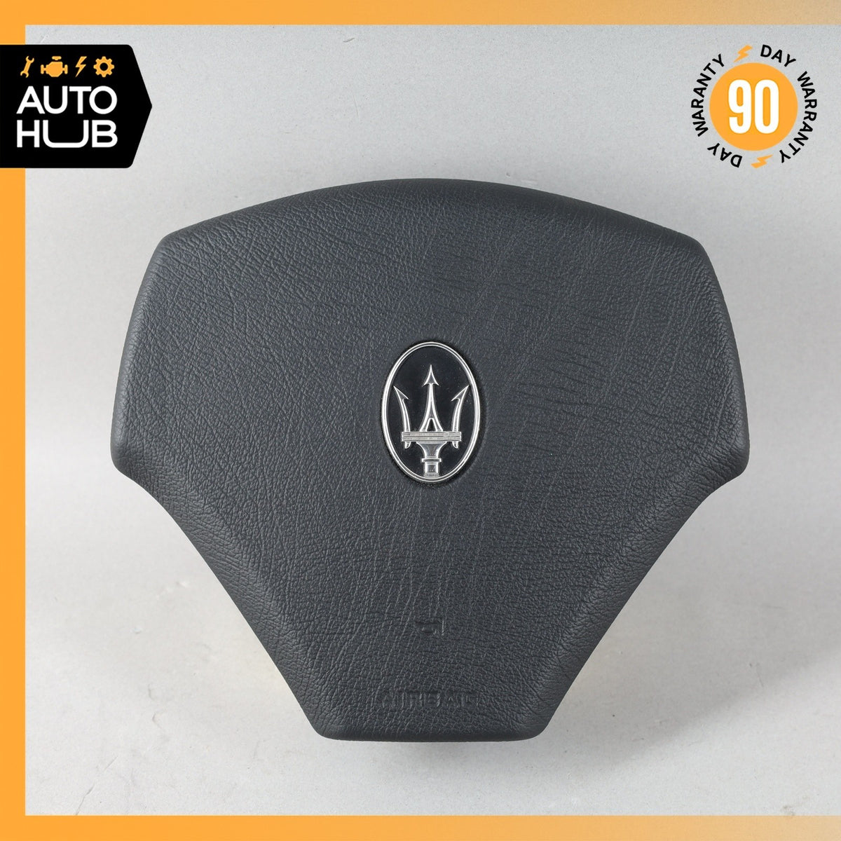 08-19 Maserati GranTurismo M145 Steering Wheel Air Bag Airbag Black OEM 21k - photo 2