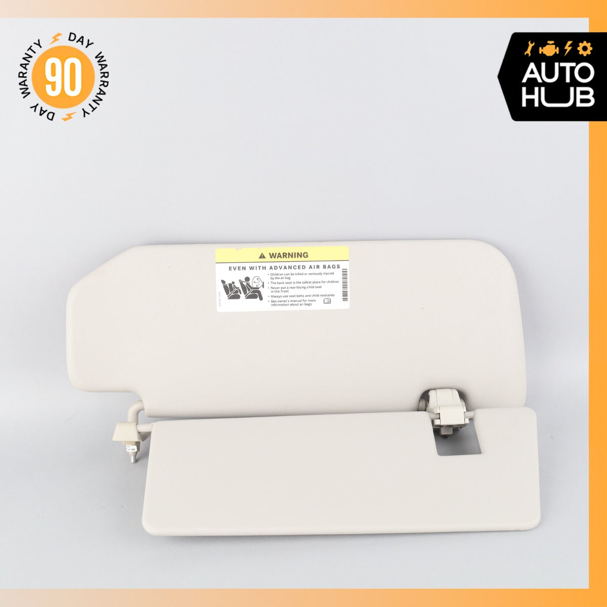 09-13 Mercede W251 R350 R320 Front Left Side Sun Visor Sun Shade Gray OEM - photo 5