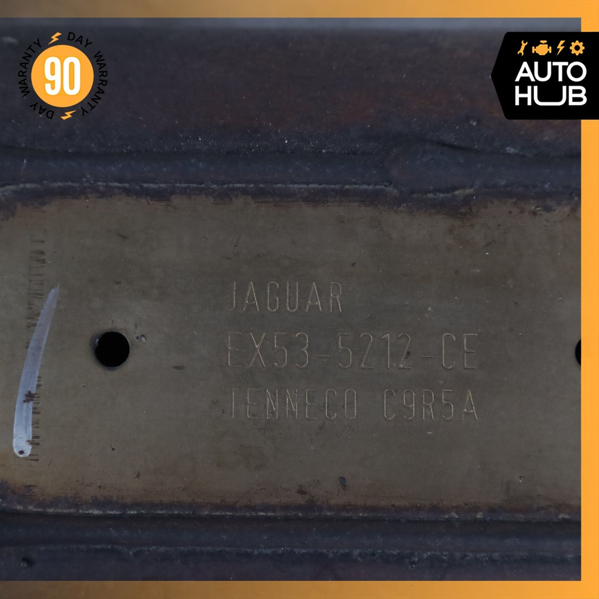 Jaguar X152 F-Type 5.0L V8 Rear Middle Center Exhaust Silencer Muffler Pipe OEM - photo 12