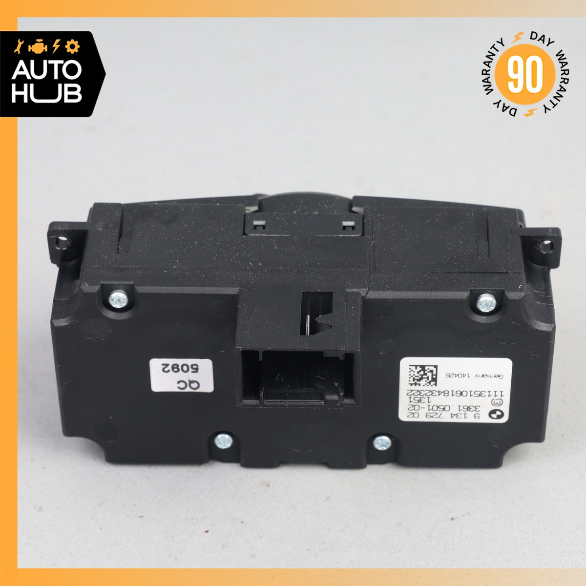 07-14 BMW E70 X5 X6 Headlight Fog Light Switch Control Module OEM - photo 12