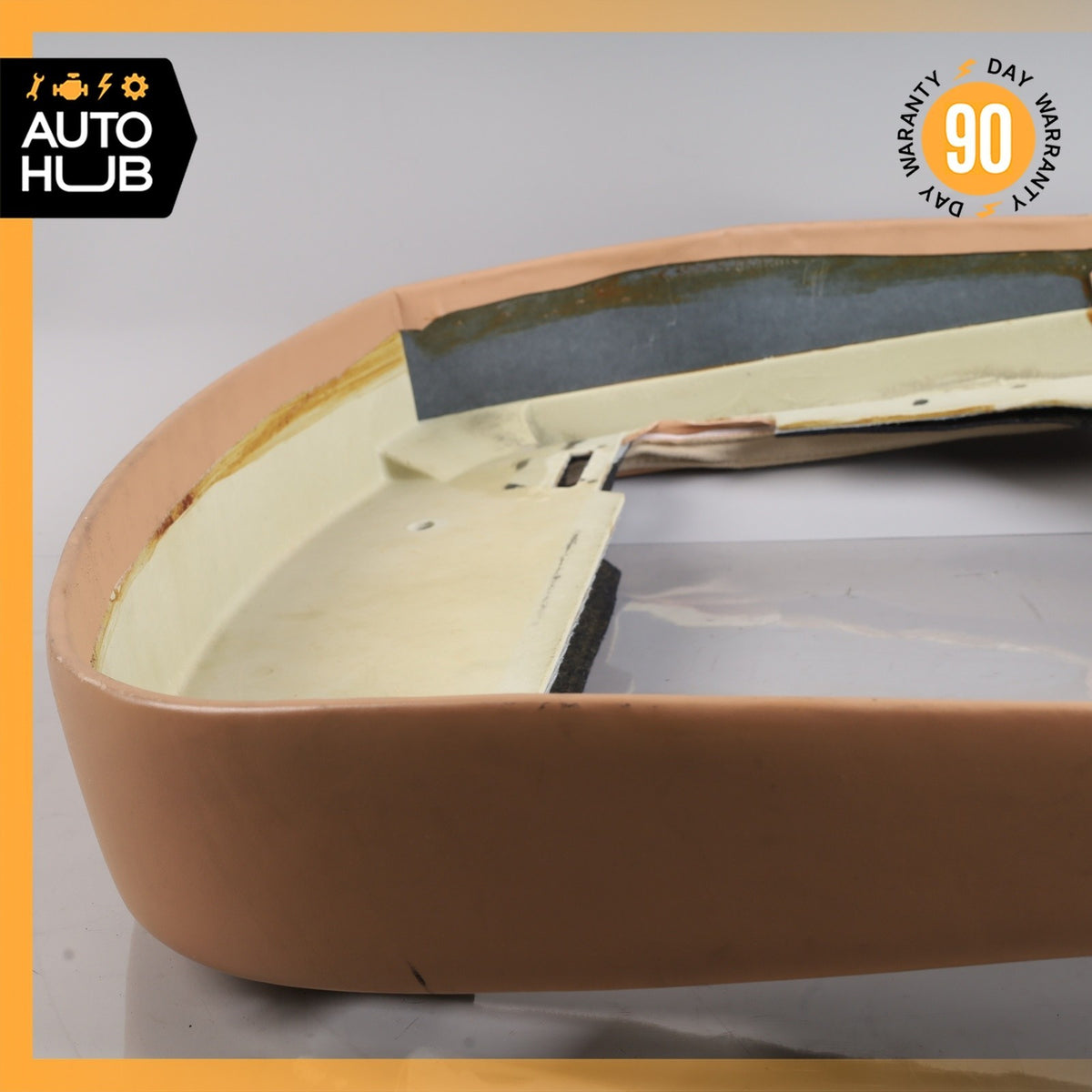00-02 Bentley Arnage Front Right Lower Bottom Seat Trim Cover Brown OEM 50k - photo 17