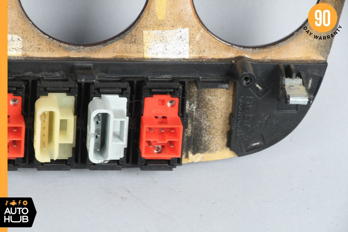 02-05 Mercedes W163 ML320 ML350 ML500 Center Console Trim Bezel Wood OEM - photo 9