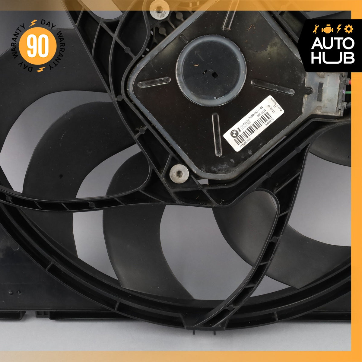 12-18 BMW F30 320i 228i 335i Engine Motor Cooling Radiator Fan Assembly OEM - photo 7