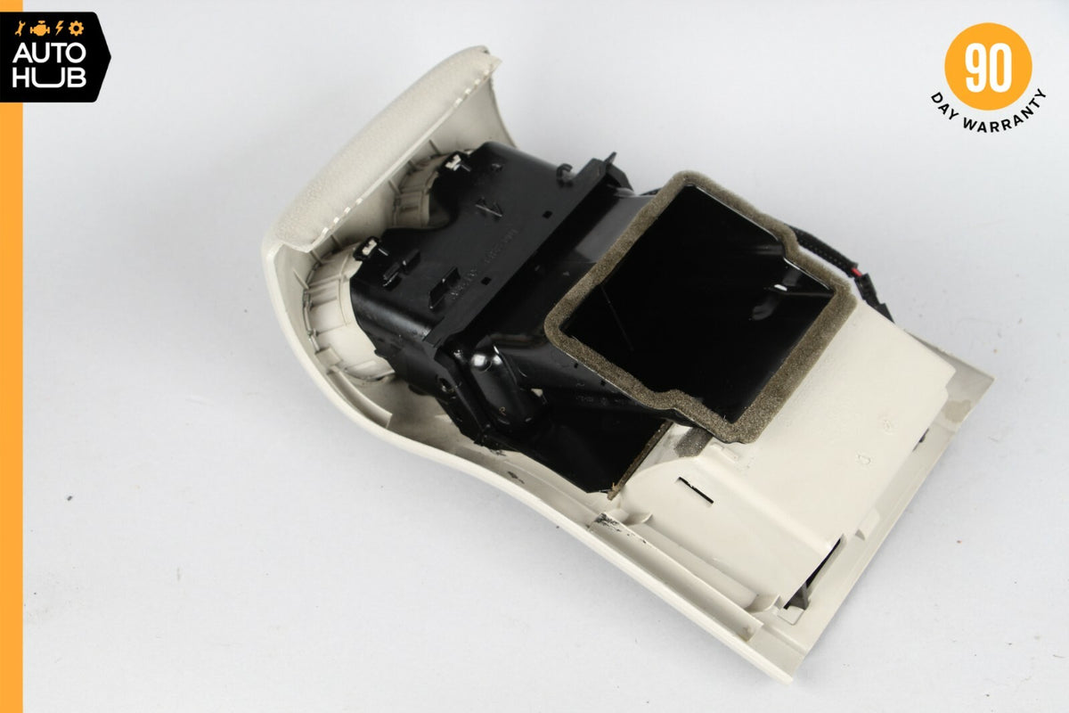 03-05 Mercedes W209 CLK500 CLK320 Rear Center Console Air Vent Trim Bezel Gray - photo 6