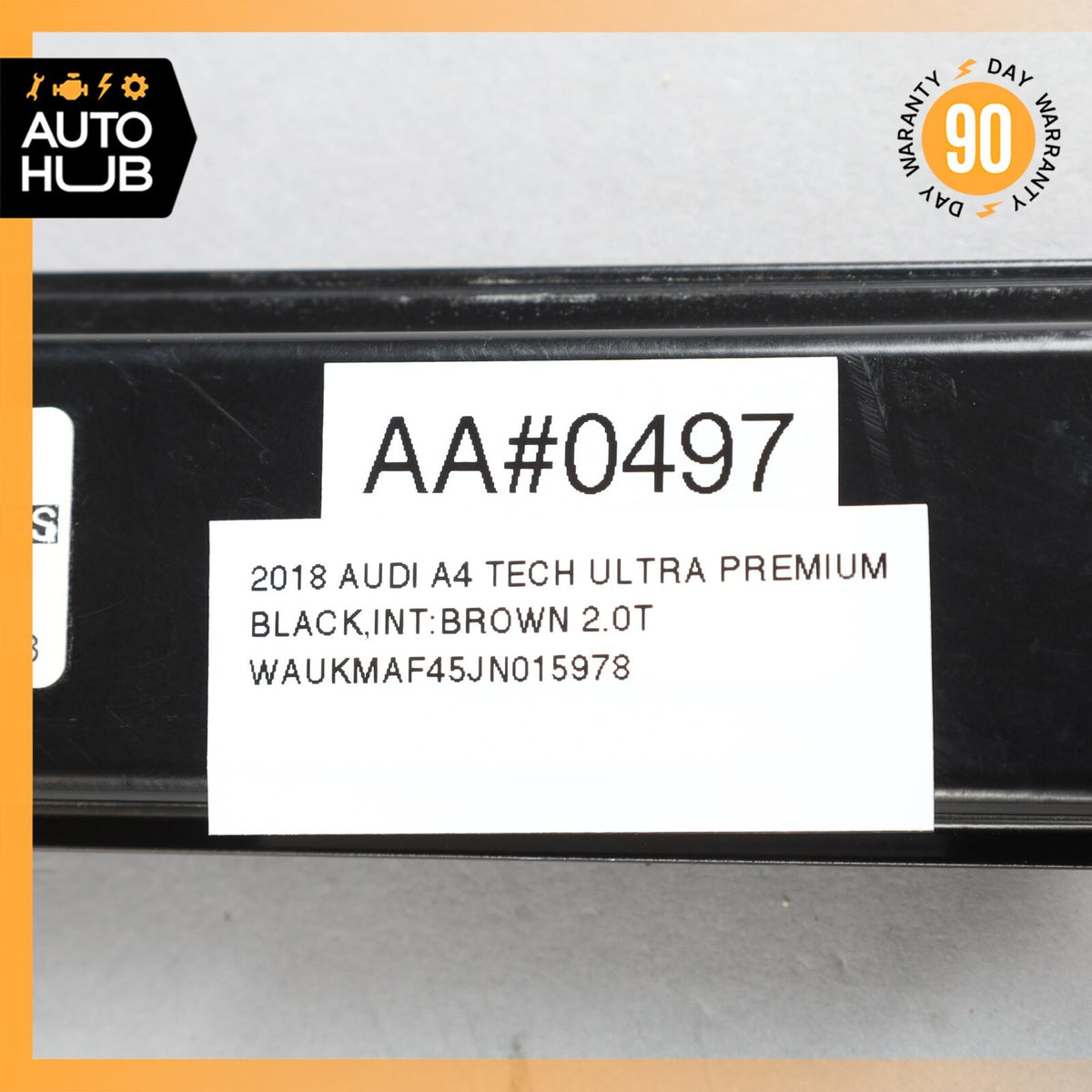 2018 Audi B9 A4 Front Left Driver Side Window Regulator Motor OEM 56k - photo 18
