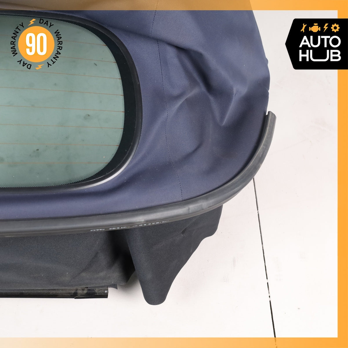 05-08 Porsche Boxster 987 Convertible Soft Top Roof Blue OEM 62k - photo 8