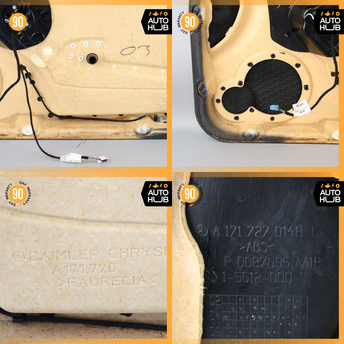 05-11 Mercedes R171 SLK280 SLK350 Front Left Driver Interior Door Panel OEM 79k - photo 20
