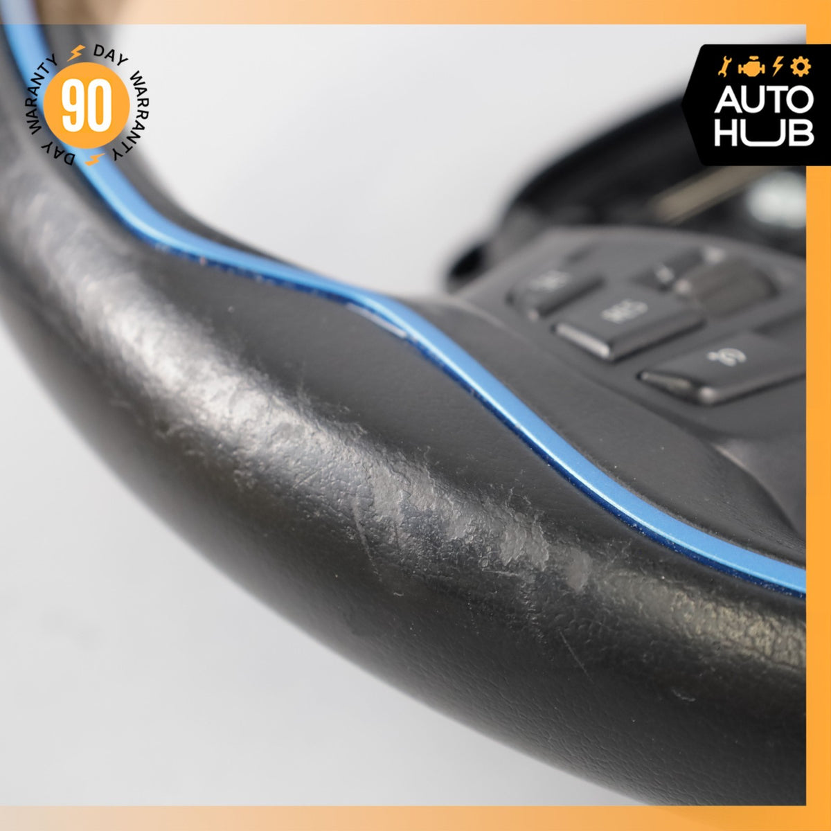 14-21 BMW i3 I01 Hybrid Steering Wheel Black 6870159 OEM - photo 21