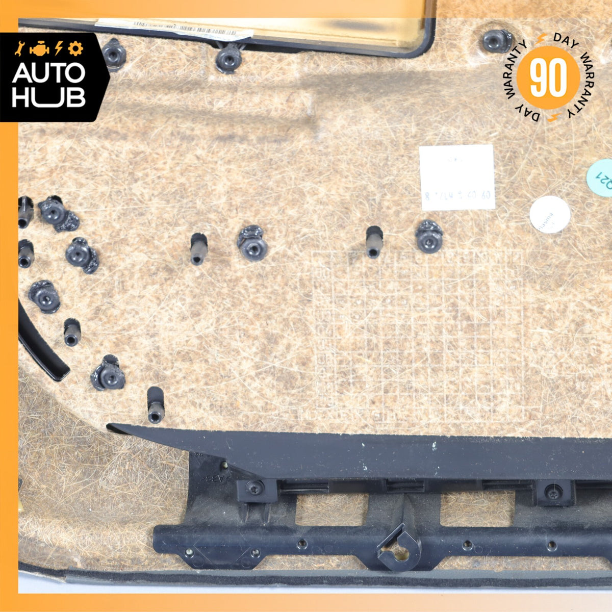 03-06 Mercedes R230 SL500 SL55 Right Side Interior Door Panel Charcoal OEM - photo 20