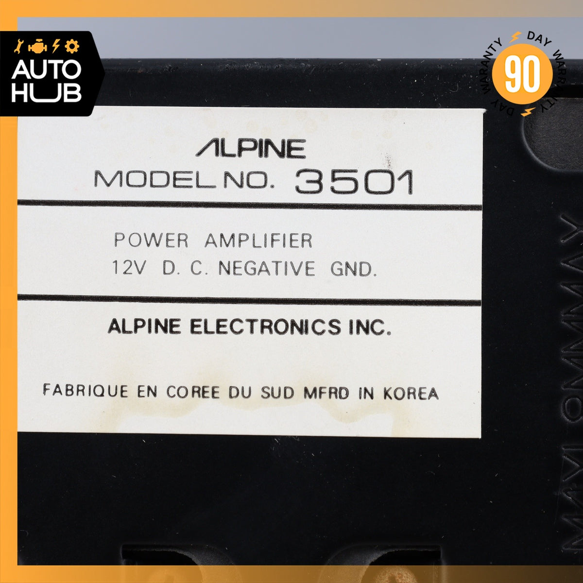 Bentley Brooklands Audio Sound System Amplifier Amp Alpine OEM - photo 10