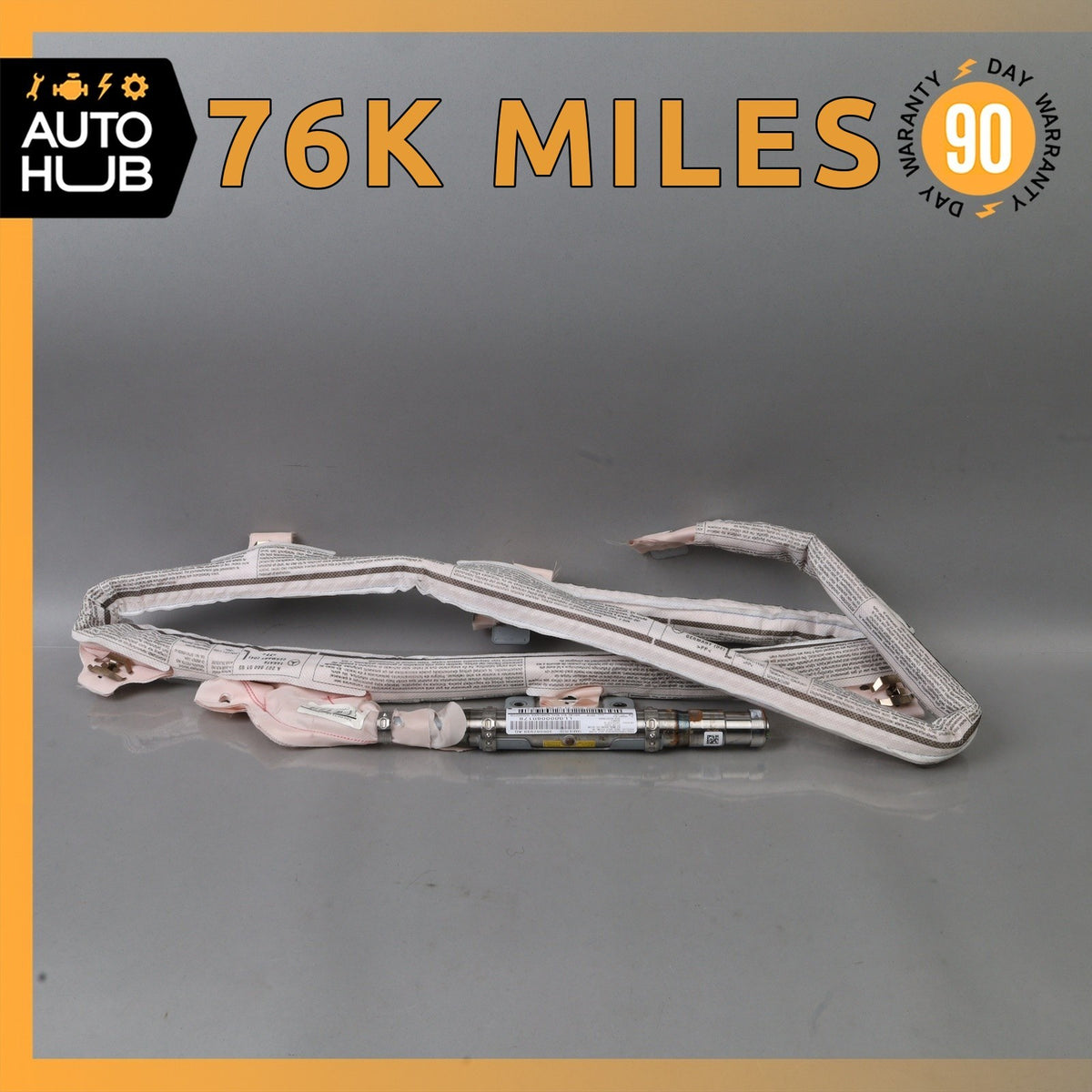 10-17 Mercedes W207 E550 E350 Coupe Roof Curtain Airbag Air Bag Left Side OEM - photo 1