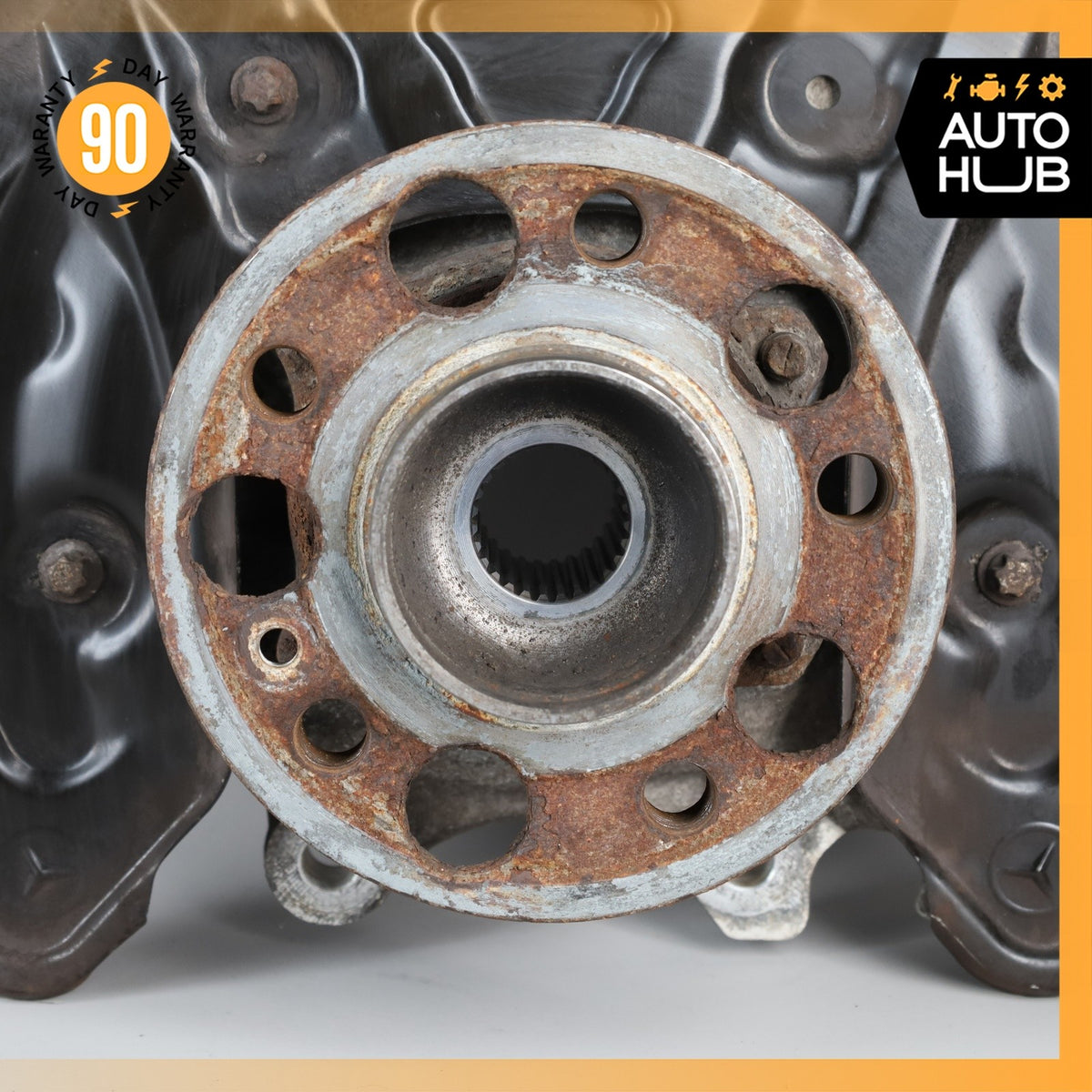 16-23 Mercedes W205 C43 C450 AMG Rear Left Driver Side Spindle Knuckle Hub OEM - photo 4