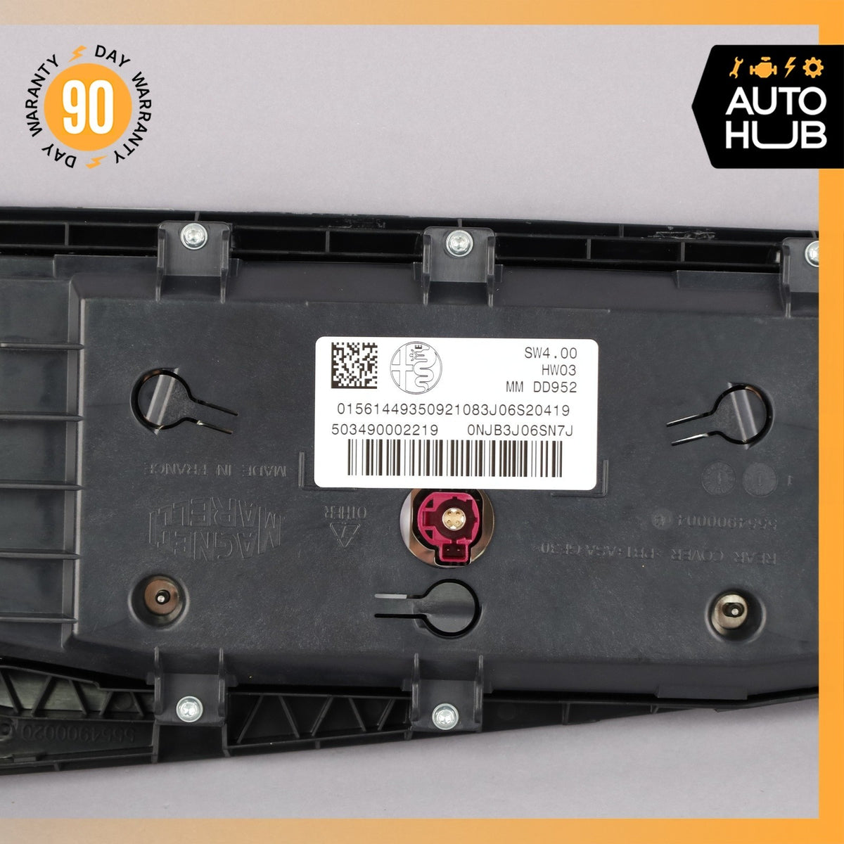 17-21 Alfa Romeo Giulia Information Navigation Display Screen Monitor OEM 56k - photo 12