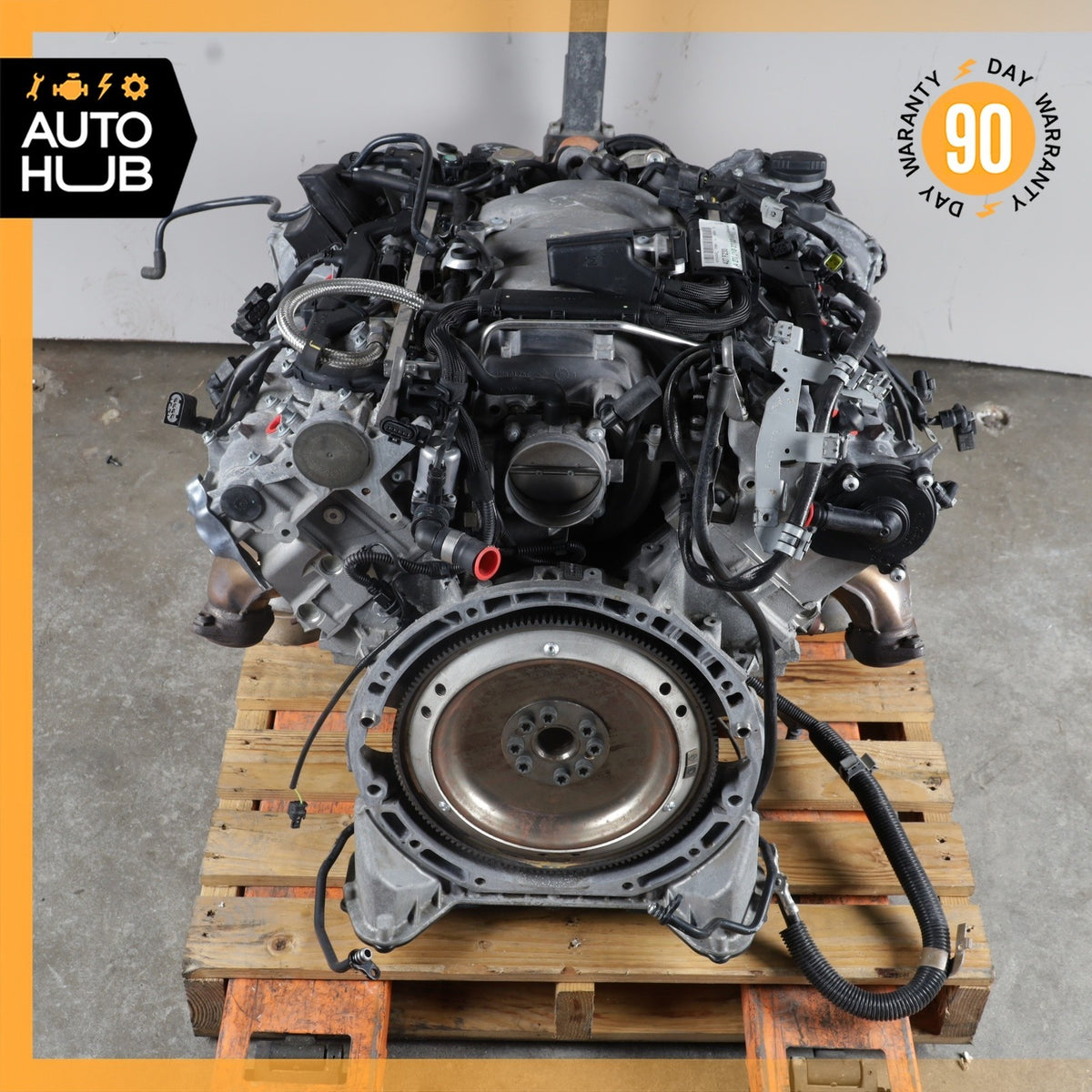 07-12 Mercedes R230 SL550 E550 Engine Motor Assembly 5.5L V8 M273 RWD OEM 113k - photo 7