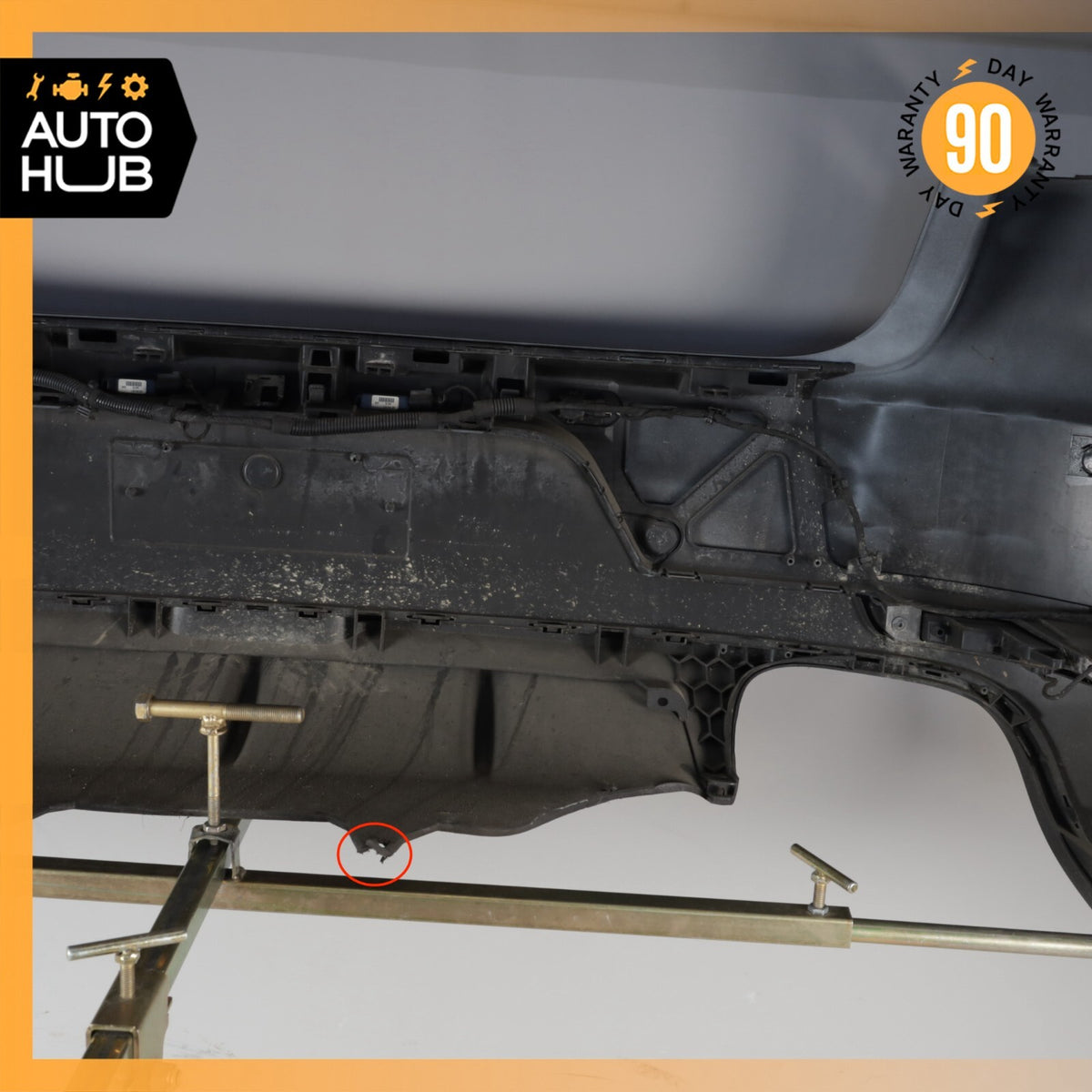 15-18 Porsche Macan S 95B Rear Bumper Cover Assembly Black OEM - photo 20